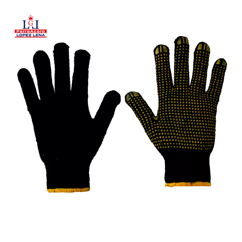 Guante De Algodon Con Puntos De Pvc Surtek Gapm.