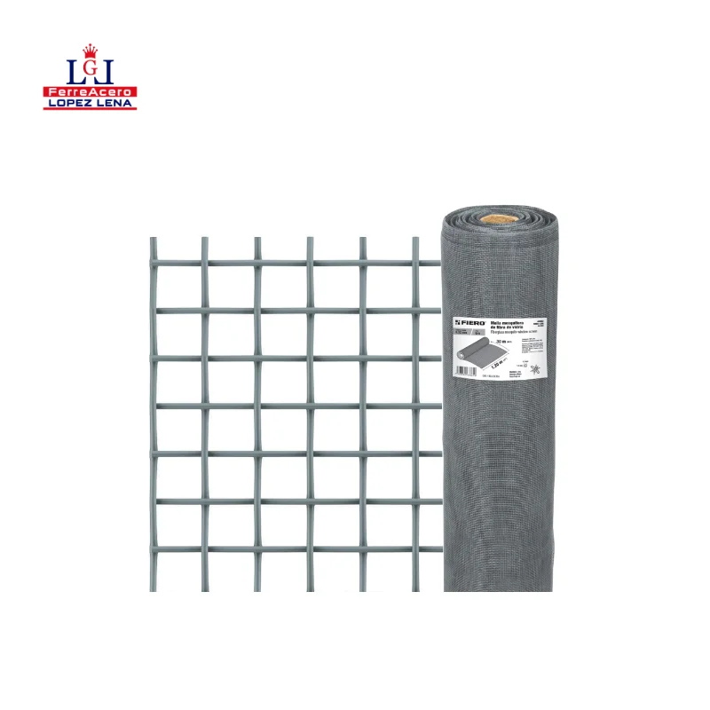 Tela Mosquitero Fibra Vidrio Gris 1.20 M - Fiero- (x Metro Lineal)- Temo-12fg.