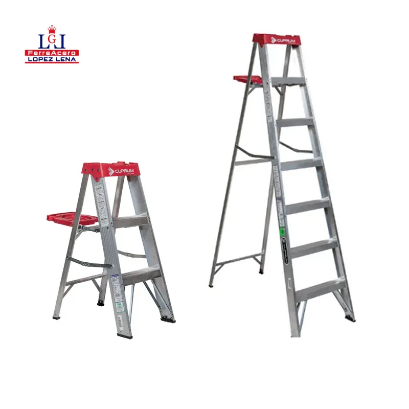 Escalera Tijera Cuprum Carga Max 150kg