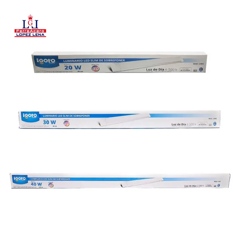 Luminario Led Sobreponer Barra Igoto