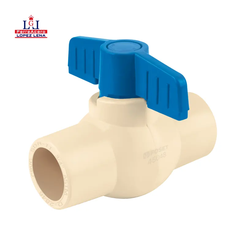 Valvula Esfera Cementar Cpvc Foset