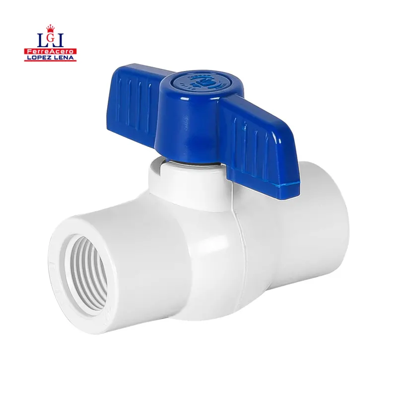 Valvula Esfera Roscable Pvc Hidraulico Pvc Foset