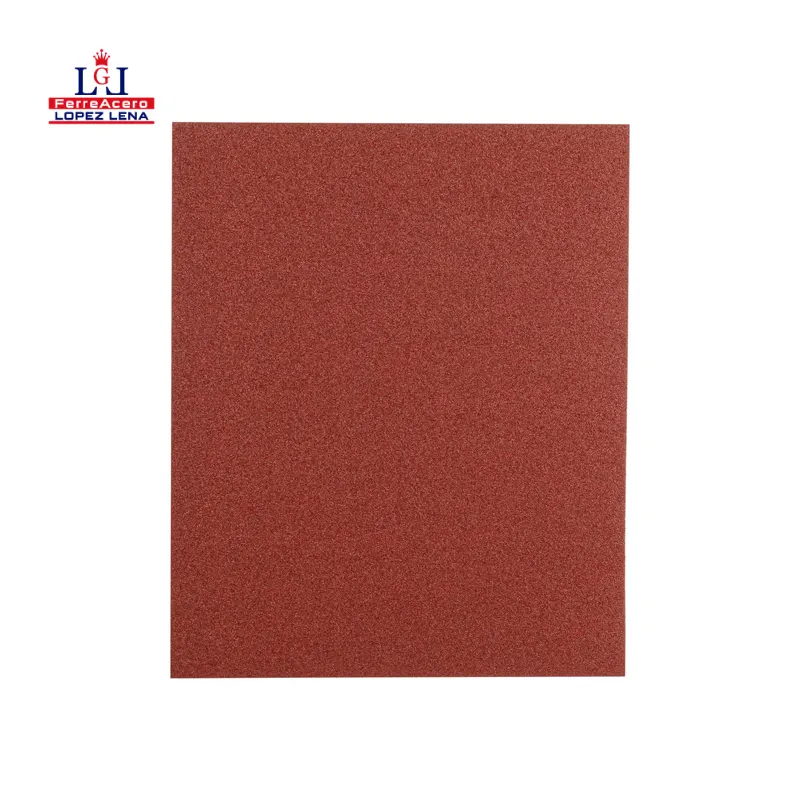 Lija Lona Tela 080 -roja- Truper -limer-80.