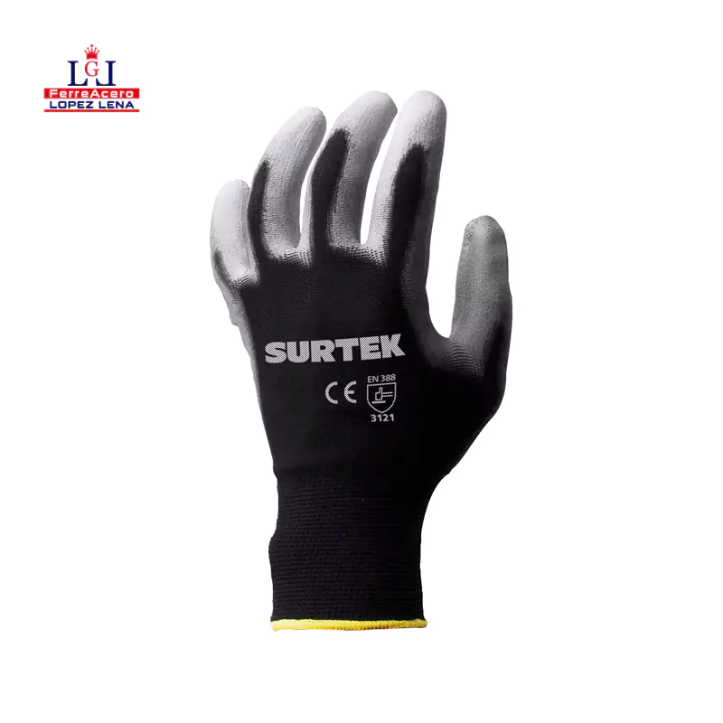 Guante De Nylon Poliuretano Surtek