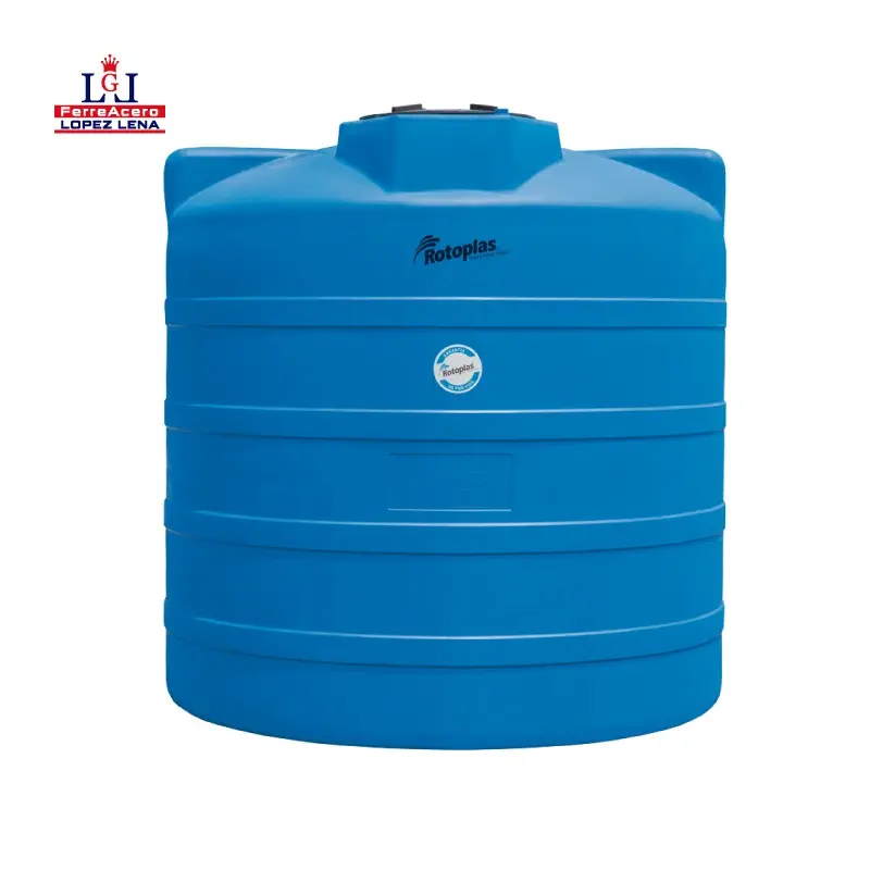 Cisterna Rotoplas 10000l - Incluye Bomba - Diam 2.38m - Alt 2.43m.