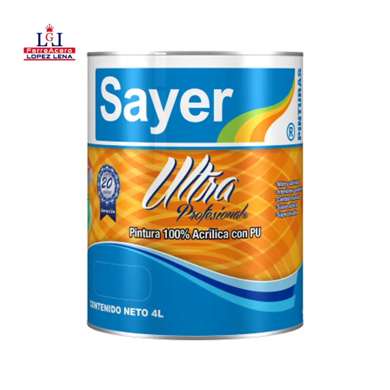 Pintura 4 Lt Ultra Profesional
