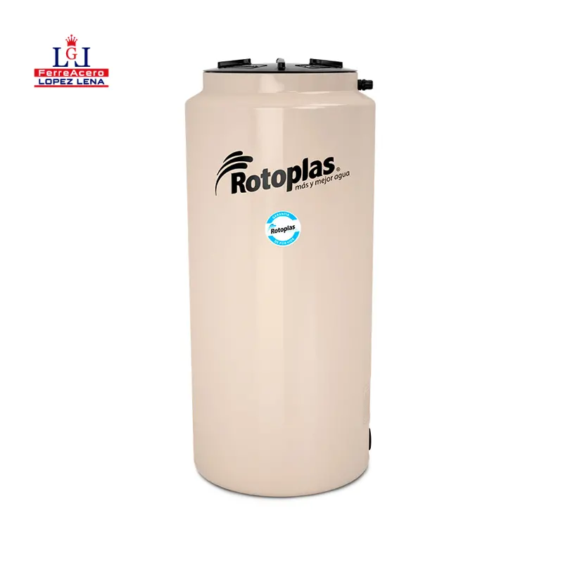 Tinaco Rotoplas Vertical 1000 L - 4 Accesorios-diametro 0.90 M -altura 2.00m