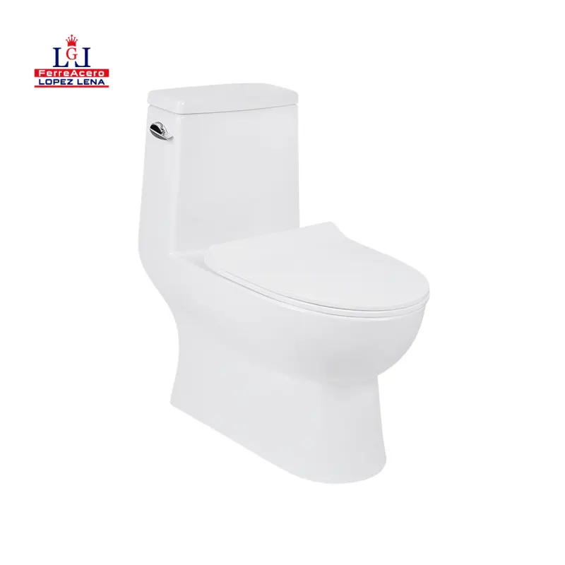 Sanitario One Piece Color Blanco Modelo -  Bravo Ml - Urrea - Tz2062b021.