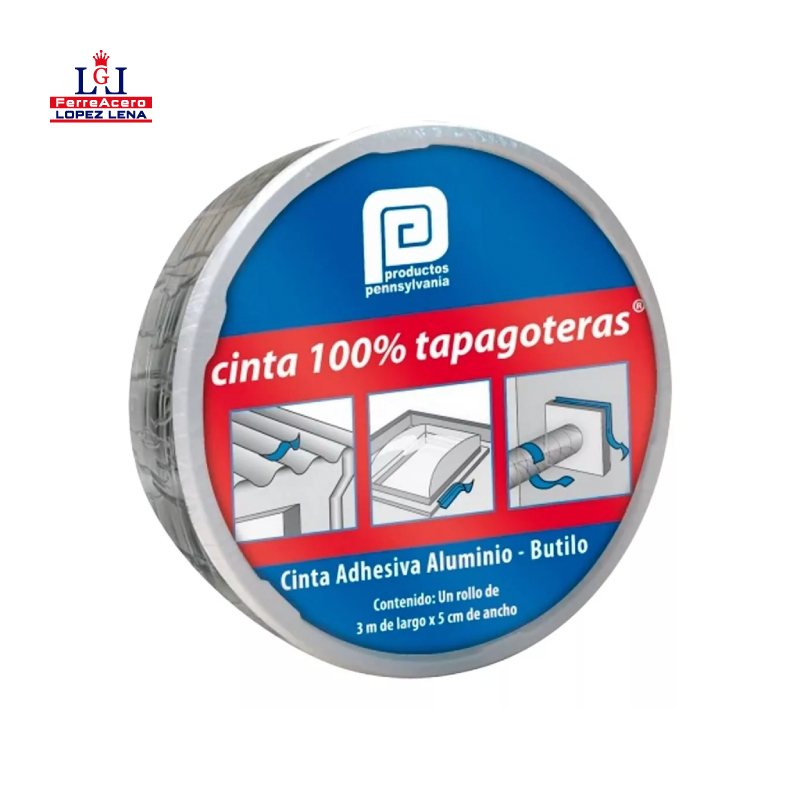 Cinta Tapa Gotera De 5cm Ancho X 1 Metro Lineal  Pennsylvania.