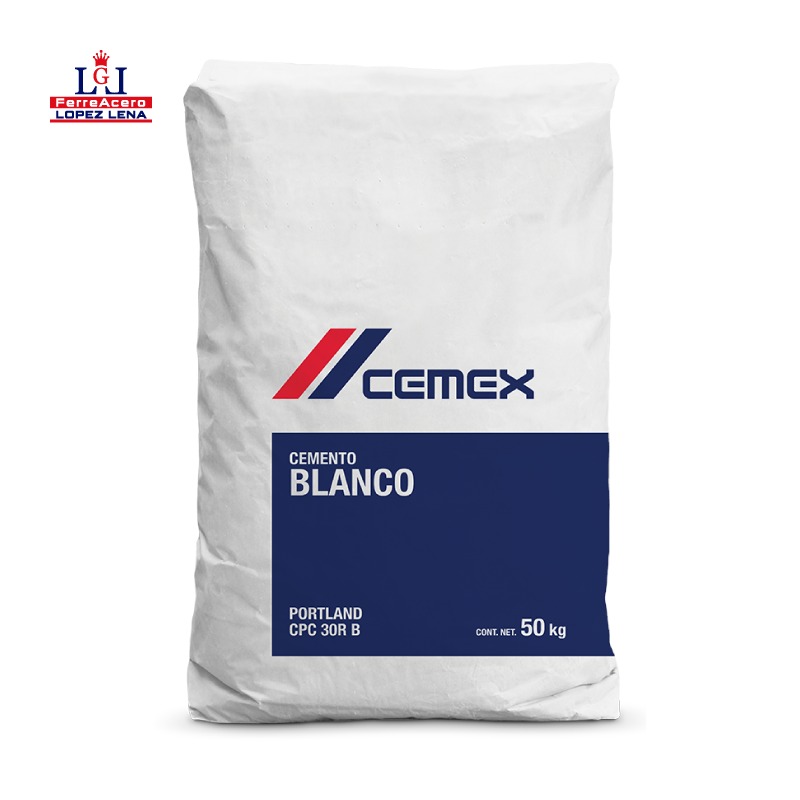 Cemento Blanco Tolteca X Bulto De 25kg.