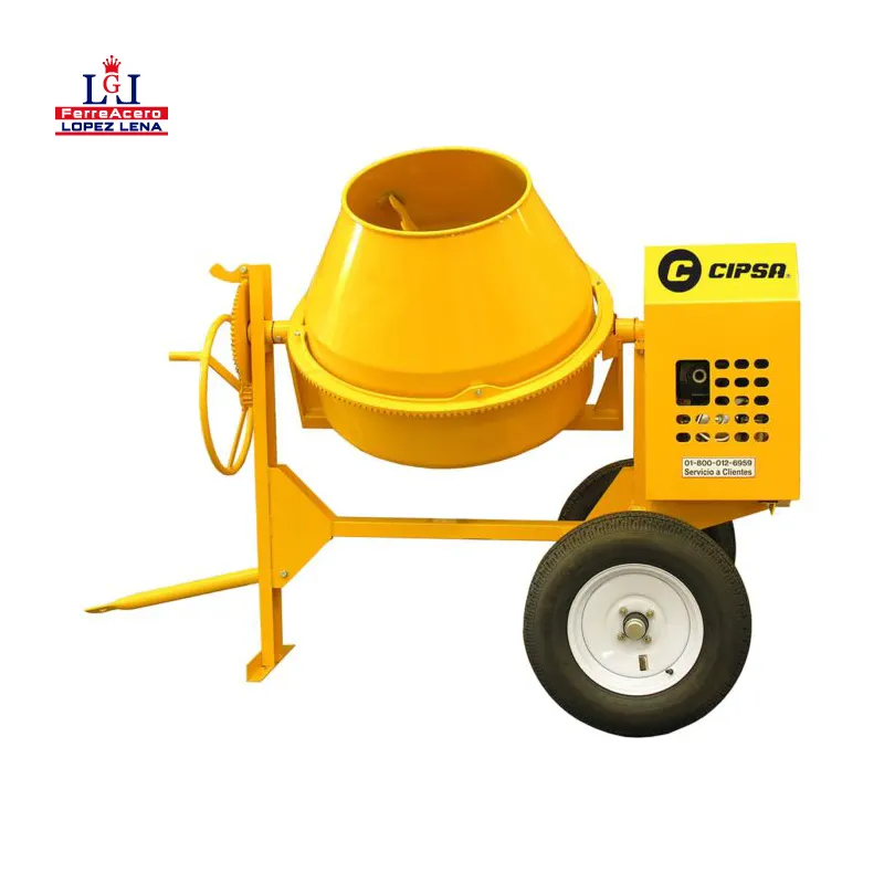 Revolvedora P/concreto Cipsa-motor Mpower 9 Hp.