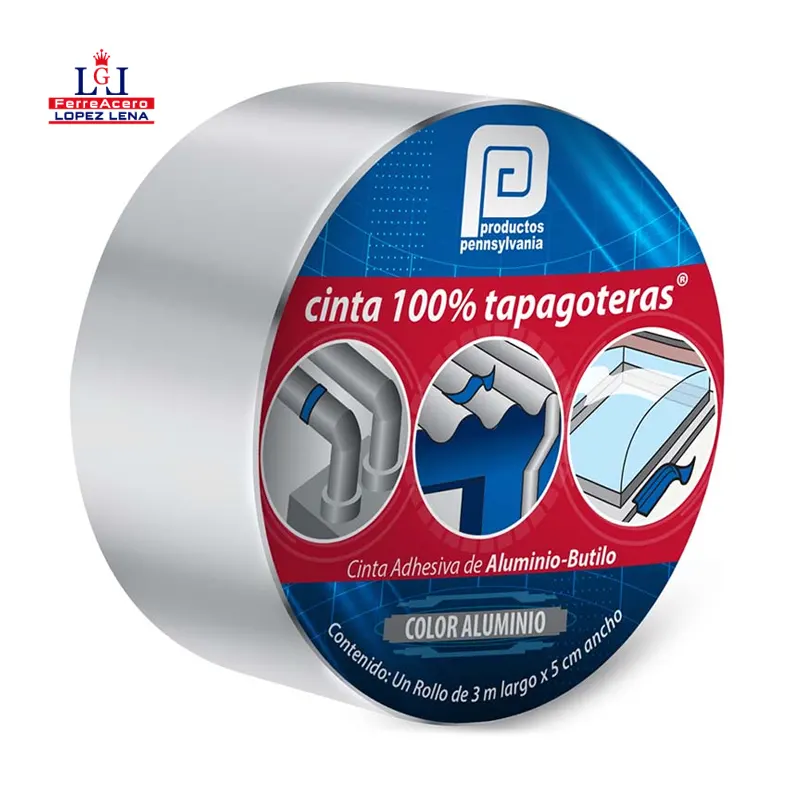 Cinta Tapa Gotera De 5cm Ancho (rollo De 3 Mt ) Pennsylvania.