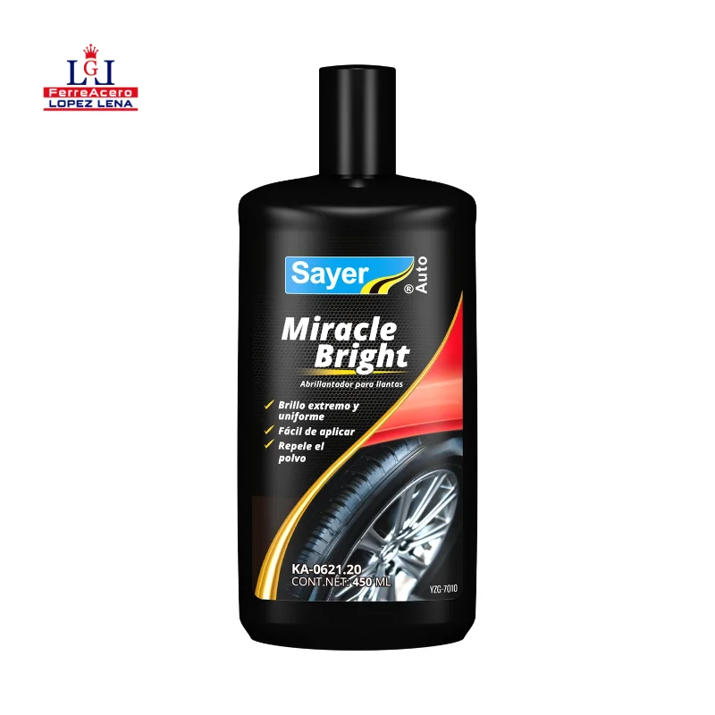 Miracle Bright (abrillantador De Llantas) - Sayer Lack - 500 Ml - Ka-0621.20.