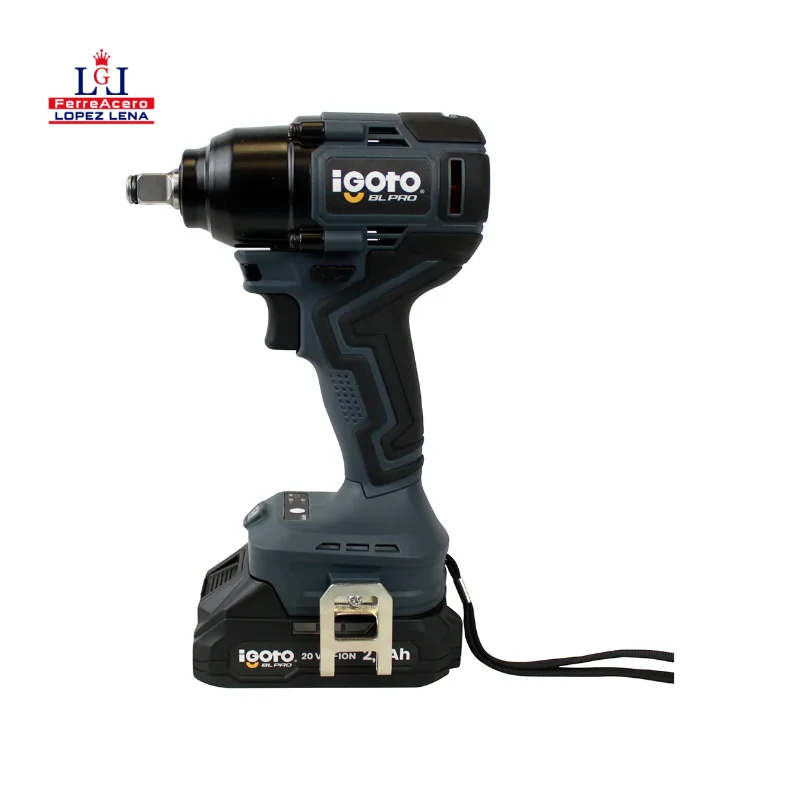 Llave De Impacto Y Destornillador 20 V Inlambrico Brushless - Igoto - Hi1002.
