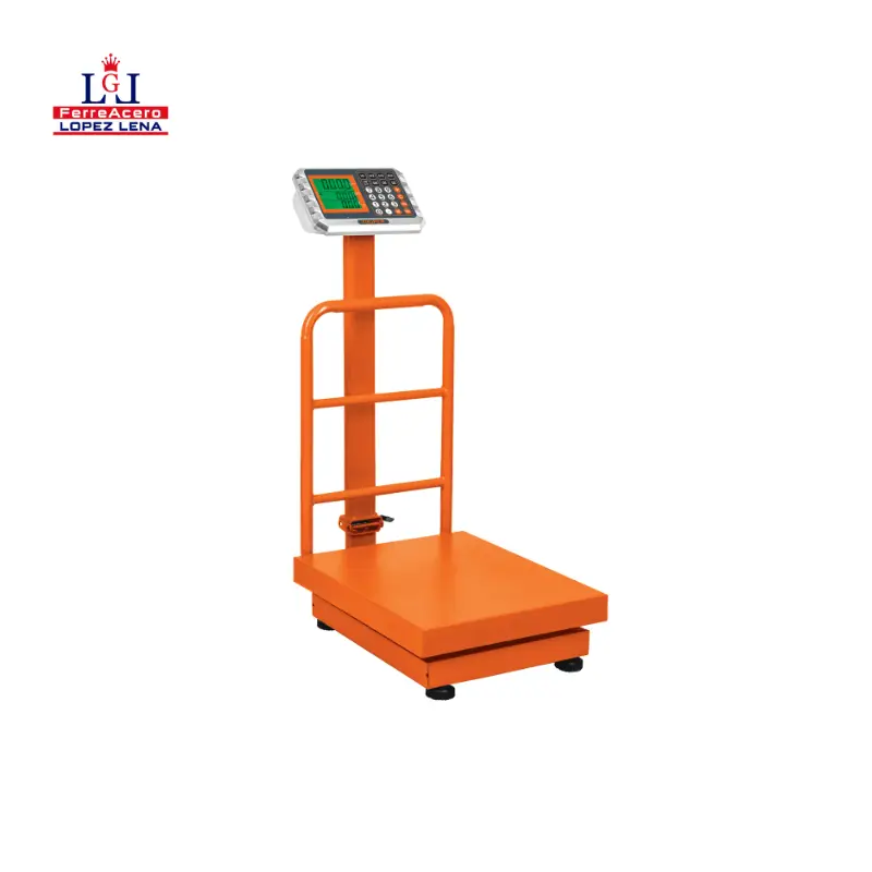 BASCULA ELECTRONICA DE PLATAFORMA PLEGABLE - 200 KG - TRUPER - BAS-200PLA.