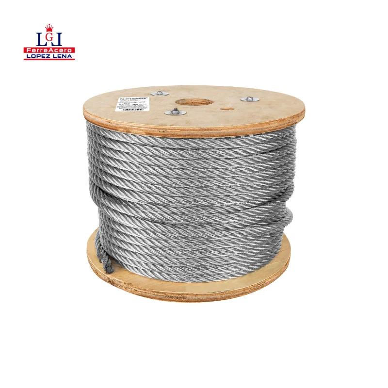 CABLE FLEXIBLE DE ACERO 1/2