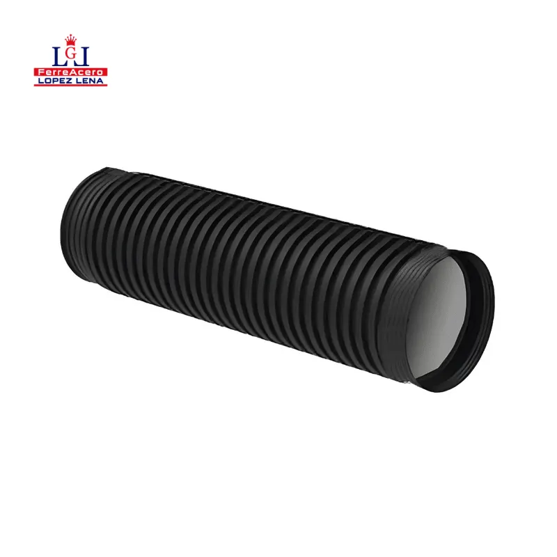 Tubo Pead Corrugado Tododren - Negro