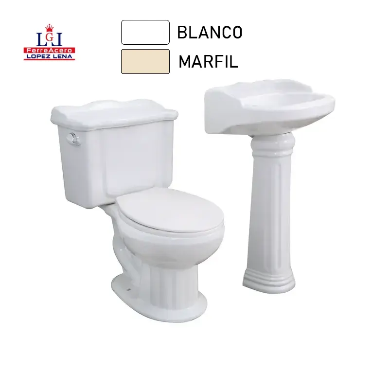 Sanitario Ceramosa Atenas Con Pedestal