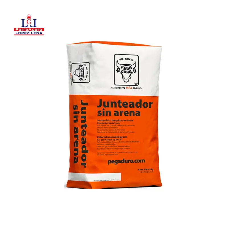 Junta Sin Arena Pegaduro Saco De 5 Kg