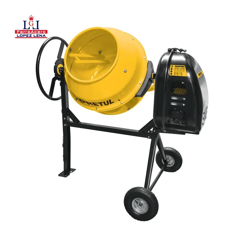 Revolvedora P/concreto Pretul - 1/2 Saco - Uso Ligero - Gasolina - Rece-160p.