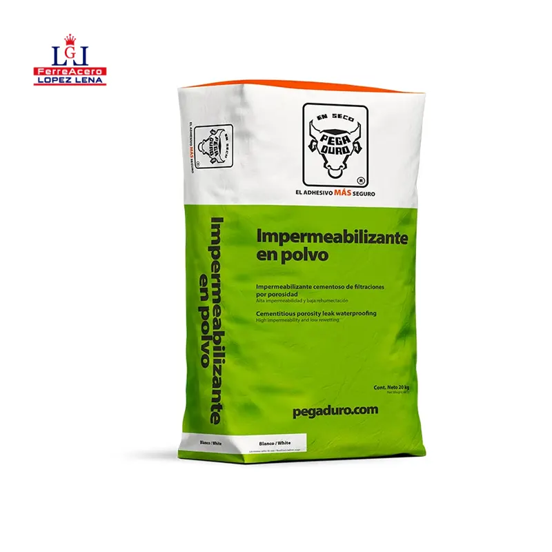 Impermeabilizante En Polvo Blanco Pegaduro - 20 Kg.