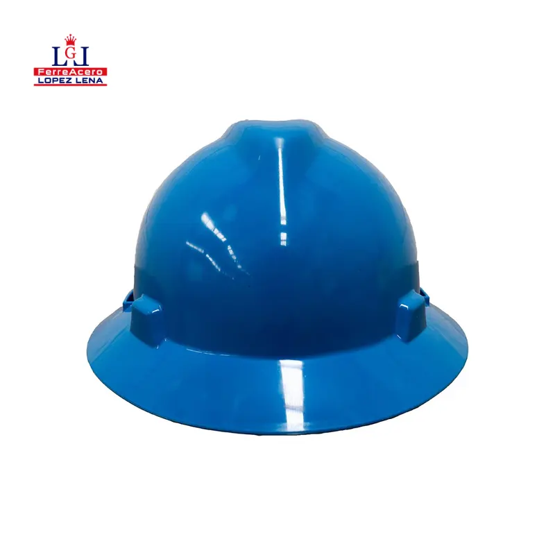 Casco De Seguridad Msa Fastrack Color Azul - Unitalla.