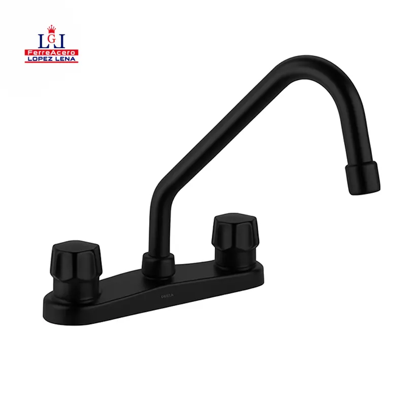 Mezcladora Fregadero Urrea 318qc.2 - Negro Mate.