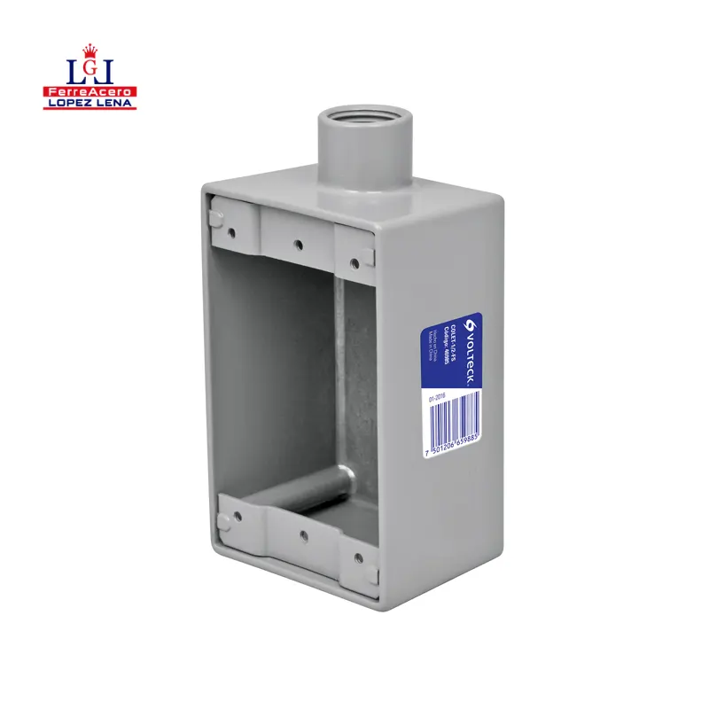 Condulet Tipo Chalupa 1/2" Conexion - Fs - Para Contacto Duplex - Volteck -colet-1/2-fs.