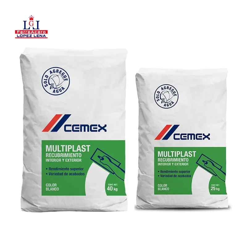 Estuco - Multiplast Cemex (interior-exterior).