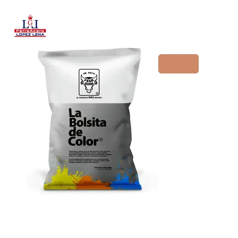 Bolsita De Color Pegaduro 200 Gr - Durazno.