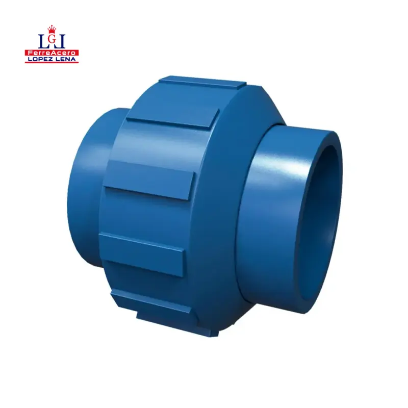 Tuerca Union Cpvc Azul Flowguard Gold