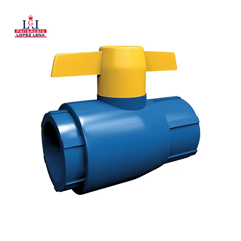 Valvula Esfera Cementar Cpvc Azul Flowguard Gold
