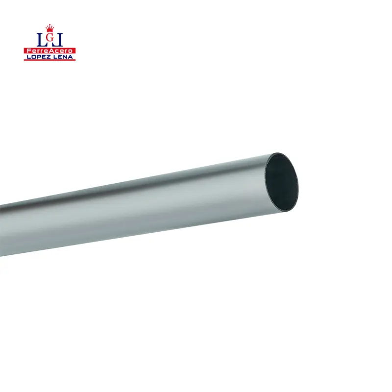Tubo Galvanizado Conduccion L-200 De 13mm  - 1/2" X 6.40 Mt - Ternium.