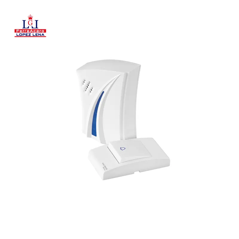 Timbre Inalambrico De Pilas - Usa 2 Pza "aa" (no Incluye) -36 Tonos - Volteck - Timi-35b.