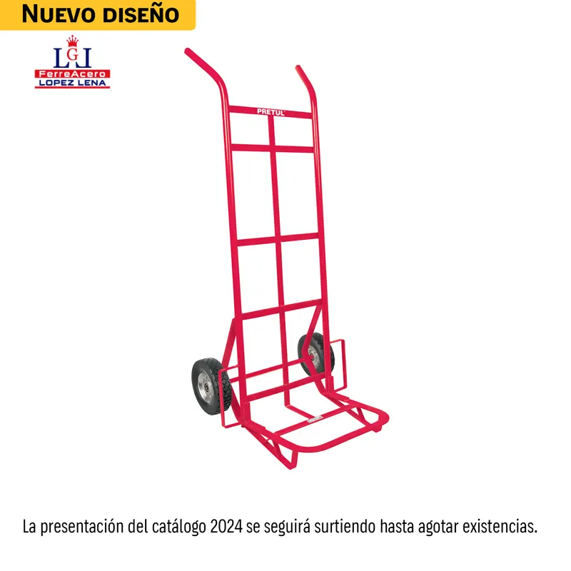Diablo De Carga De 300 Kg C/ruedas Solidas - Pretul - Dia-300.