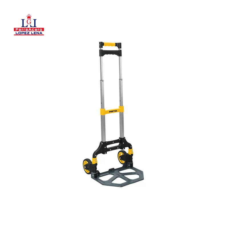 Diablo De Carga De 100 Kg Plegable De Aluminio Y Base Acero - Pretul - Dia-100p.