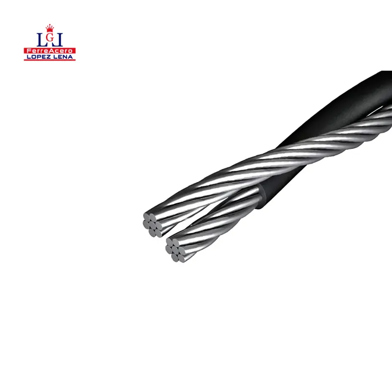 CABLE MULTIPLE ( 1 + 1 ) CALIBRE 6 P/BAJADA DE ACOMETIDA AEREA -IUSA.